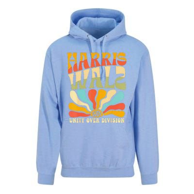 Harris Waltz 2024 Unity Over Division Unisex Surf Hoodie