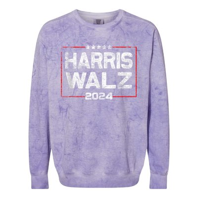 Harris Waltz 2024 Colorblast Crewneck Sweatshirt