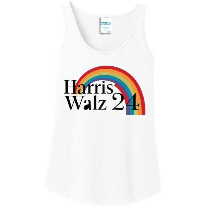 Harris Walz 24 Rainbow Radiance Ladies Essential Tank