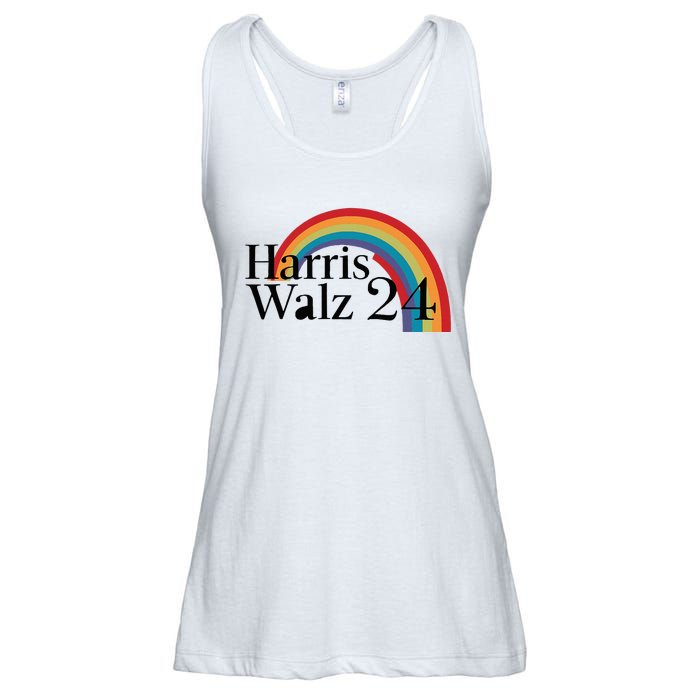 Harris Walz 24 Rainbow Radiance Ladies Essential Flowy Tank