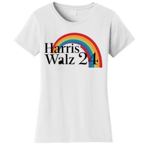 Harris Walz 24 Rainbow Radiance Women's T-Shirt