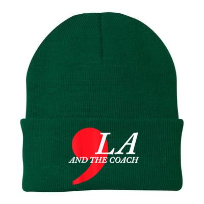 Harris Walz 2024 Comma La And The Coach Knit Cap Winter Beanie