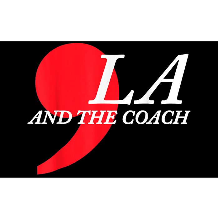 Harris Walz 2024 Comma La And The Coach Bumper Sticker