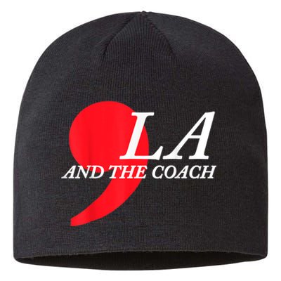 Harris Walz 2024 Comma La And The Coach Sustainable Beanie