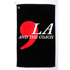 Harris Walz 2024 Comma La And The Coach Platinum Collection Golf Towel