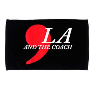 Harris Walz 2024 Comma La And The Coach Microfiber Hand Towel