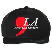 Harris Walz 2024 Comma La And The Coach Wool Snapback Cap