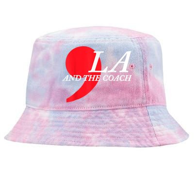 Harris Walz 2024 Comma La And The Coach Tie-Dyed Bucket Hat