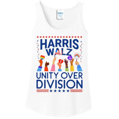 Harris Waltz 2024 Unity Over Division Ladies Essential Tank