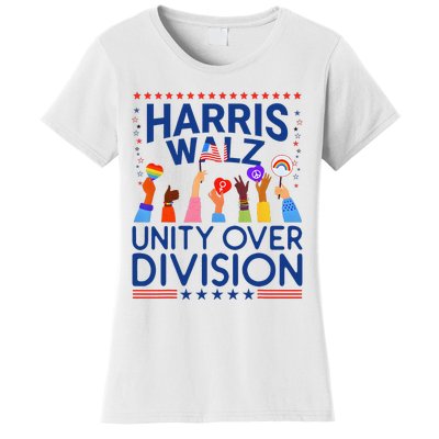 Harris Waltz 2024 Unity Over Division Women's T-Shirt