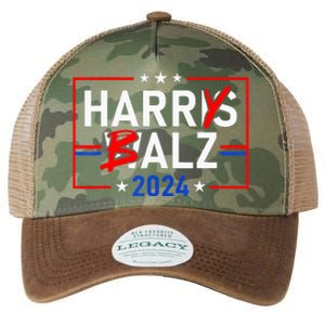 Harris Walz 24 Harry Balz 2024 Democratics Vote Legacy Tie Dye Trucker Hat