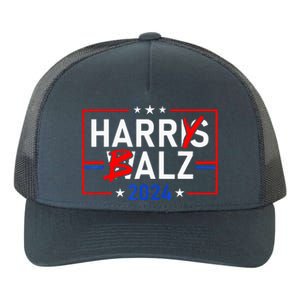 Harris Walz 24 Harry Balz 2024 Democratics Vote Yupoong Adult 5-Panel Trucker Hat