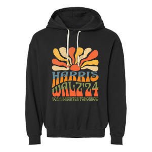 Harris Waltz 2024 For A Brighter Tomorrow Garment-Dyed Fleece Hoodie