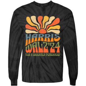 Harris Waltz 2024 For A Brighter Tomorrow Tie-Dye Long Sleeve Shirt