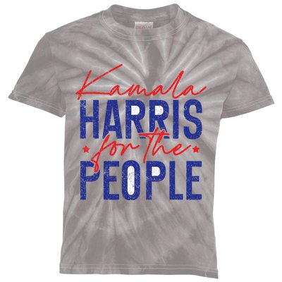 Harris Waltz 2024 For The People Vp Kamala Harris 2024 Kids Tie-Dye T-Shirt