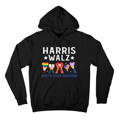 Harris Walz 2024 Unity Over Division Harris Walz 2024 Hoodie