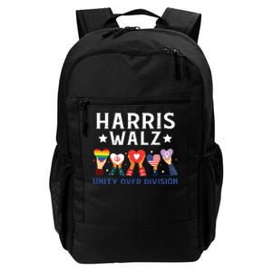 Harris Walz 2024 Unity Over Division Harris Walz 2024 Daily Commute Backpack