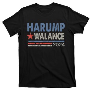 Harump Wallace 2024 Harris Trump Walz Vance Funny T-Shirt