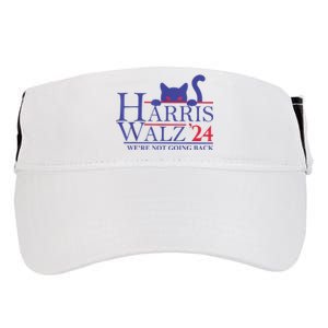 Harris Waltz 2024 Were Not Going Back Funny Cat Lady Adult Drive Performance Visor