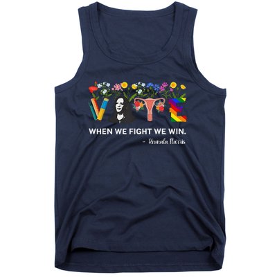 Harris Waltz 2024 When We Fight We Win Kamala Harris 2024 Tank Top