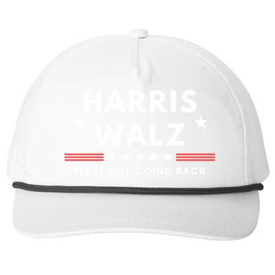 Harris Walz 2024 For President Patriotic Kamala Waltz 2024 Gift Snapback Five-Panel Rope Hat