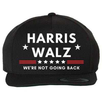 Harris Walz 2024 For President Patriotic Kamala Waltz 2024 Gift Wool Snapback Cap