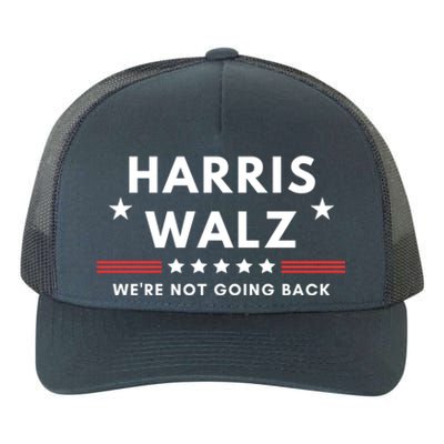 Harris Walz 2024 For President Patriotic Kamala Waltz 2024 Gift Yupoong Adult 5-Panel Trucker Hat