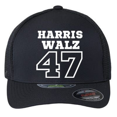 Harris Walz 2024 Campaign For President Harris Waltz Flexfit Unipanel Trucker Cap