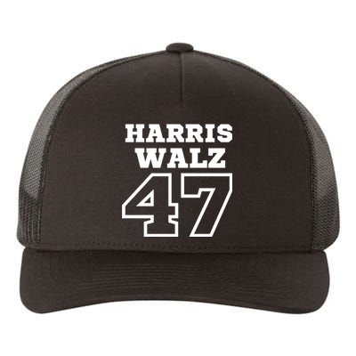 Harris Walz 2024 Campaign For President Harris Waltz Yupoong Adult 5-Panel Trucker Hat