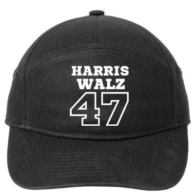 Harris Walz 2024 Campaign For President Harris Waltz 7-Panel Snapback Hat