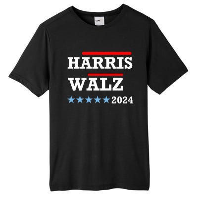 Harris Waltz 2024 Election Kamala Harris Tim Waltz 2024 Tall Fusion ChromaSoft Performance T-Shirt