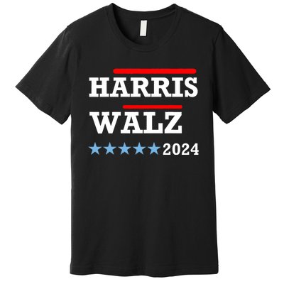 Harris Waltz 2024 Election Kamala Harris Tim Waltz 2024 Premium T-Shirt