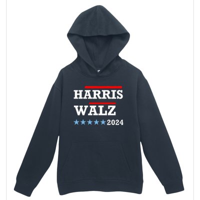 Harris Waltz 2024 Election Kamala Harris Tim Waltz 2024 Urban Pullover Hoodie