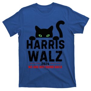 Harris Waltz 2024 Election Funny Cat Kamala Harris Tim Walz Meaningful Gift T-Shirt