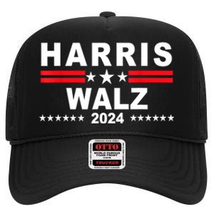 Harris Waltz 2024 Gift High Crown Mesh Back Trucker Hat