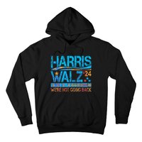 Harris Waltz 2024 Election Kamala Harris Tim Waltz 2024 Vintage Design Hoodie