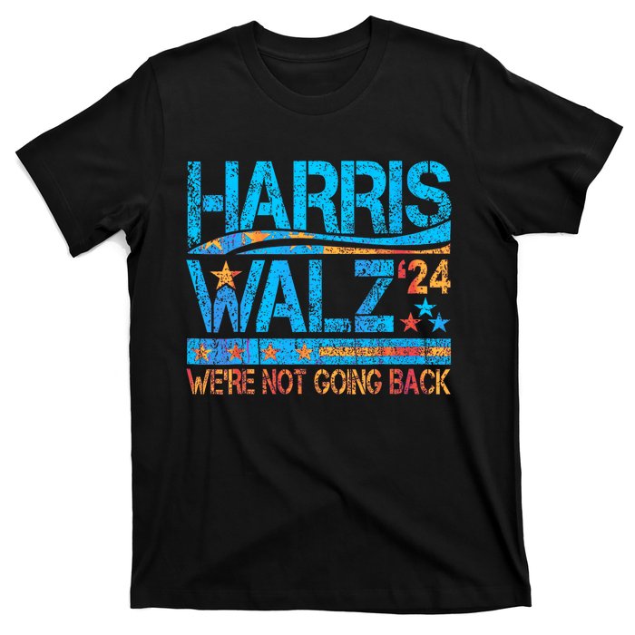 Harris Waltz 2024 Election Kamala Harris Tim Waltz 2024 Vintage Design T-Shirt