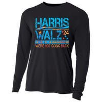 Harris Waltz 2024 Election Kamala Harris Tim Waltz 2024 Vintage Design Cooling Performance Long Sleeve Crew