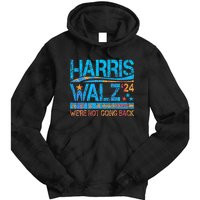 Harris Waltz 2024 Election Kamala Harris Tim Waltz 2024 Vintage Design Tie Dye Hoodie