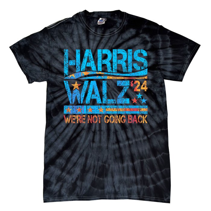 Harris Waltz 2024 Election Kamala Harris Tim Waltz 2024 Vintage Design Tie-Dye T-Shirt