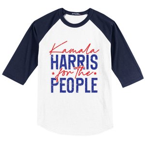 Harris Waltz 2024 For The People Vp Kamala Harris 2024 Baseball Sleeve Shirt