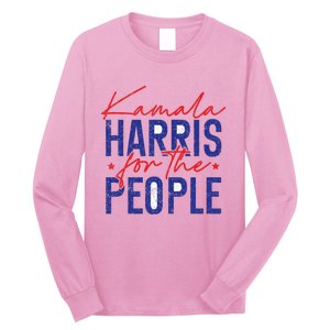 Harris Waltz 2024 For The People Vp Kamala Harris 2024 Long Sleeve Shirt