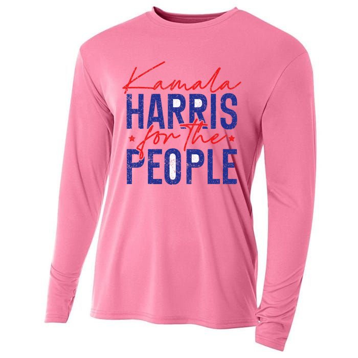 Harris Waltz 2024 For The People Vp Kamala Harris 2024 Cooling Performance Long Sleeve Crew