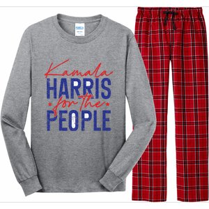 Harris Waltz 2024 For The People Vp Kamala Harris 2024 Long Sleeve Pajama Set