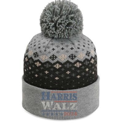 Harris Walz 2024 Election Kamala Harris Tim Waltz 2024 The Baniff Cuffed Pom Beanie