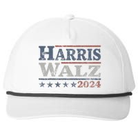 Harris Walz 2024 Election Kamala Harris Tim Waltz 2024 Snapback Five-Panel Rope Hat