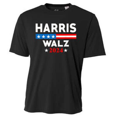 Harris Waltz 2024 Election Kamala Harris Tim Waltz 2024 Cooling Performance Crew T-Shirt