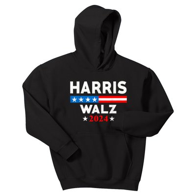 Harris Waltz 2024 Election Kamala Harris Tim Waltz 2024 Kids Hoodie