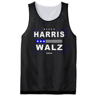 Harris Waltz 2024 President Election Kamala Harris Tim Waltz Mesh Reversible Basketball Jersey Tank