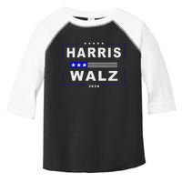 Harris Waltz 2024 President Election Kamala Harris Tim Waltz Toddler Fine Jersey T-Shirt